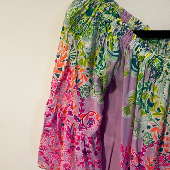 Lilly Pulitzer Off-the-shoulder Blouse - Picture 4 of 8